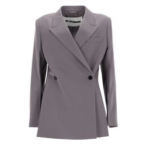 Jil Sander Women Double-Breasted Wool Jacket